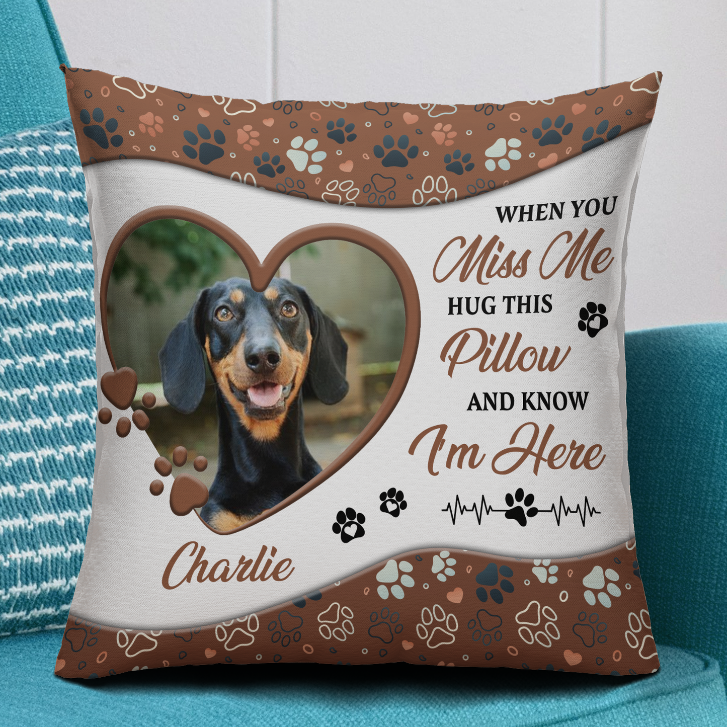 Memorial Custom Pet Lovers Pillow - Gift For Family Members