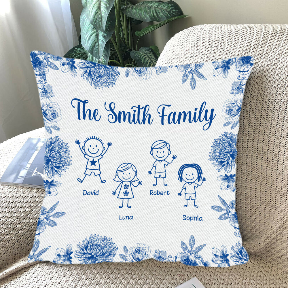 Our Family Funny Style - Personalized Pillow (Insert Included)