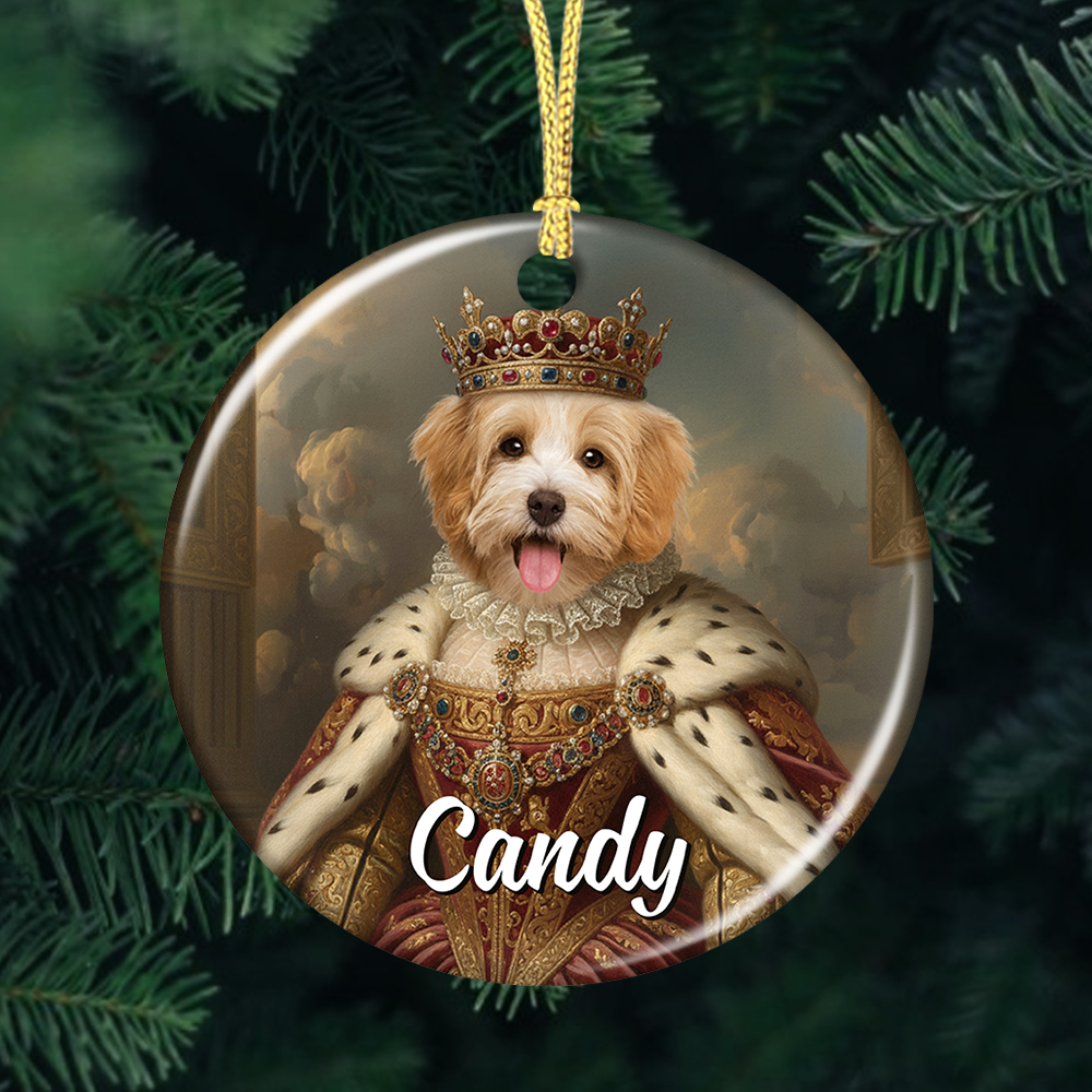 Royal Pet Lover - Ceramic Ornament Christmas Gift