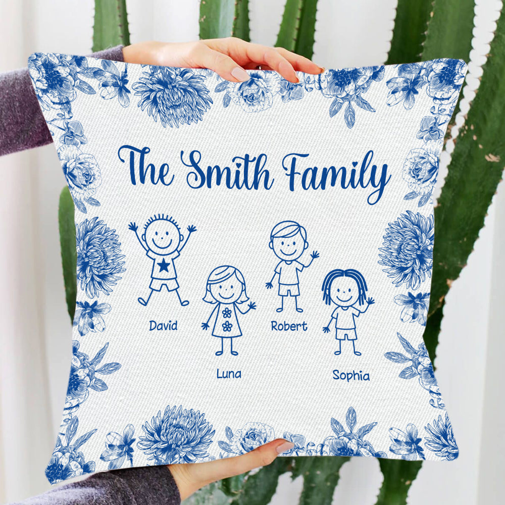 Our Family Funny Style - Personalized Pillow (Insert Included)
