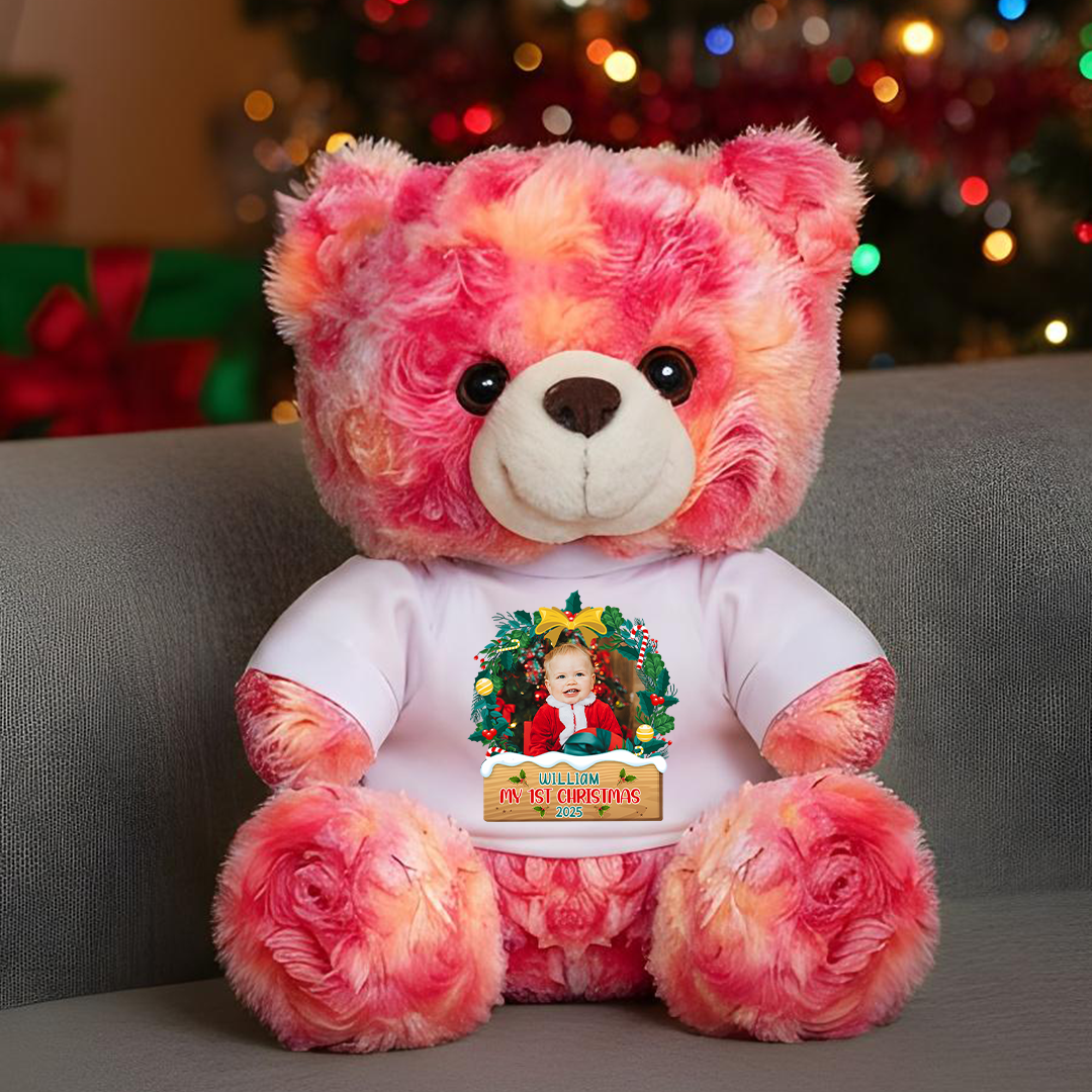 My Christmas - Personalized Custom Teddy Bear Plush