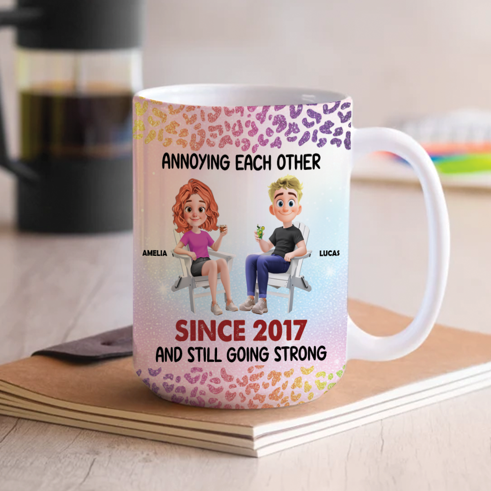 Couple Since Funny Mug - Personalized Custom Mug