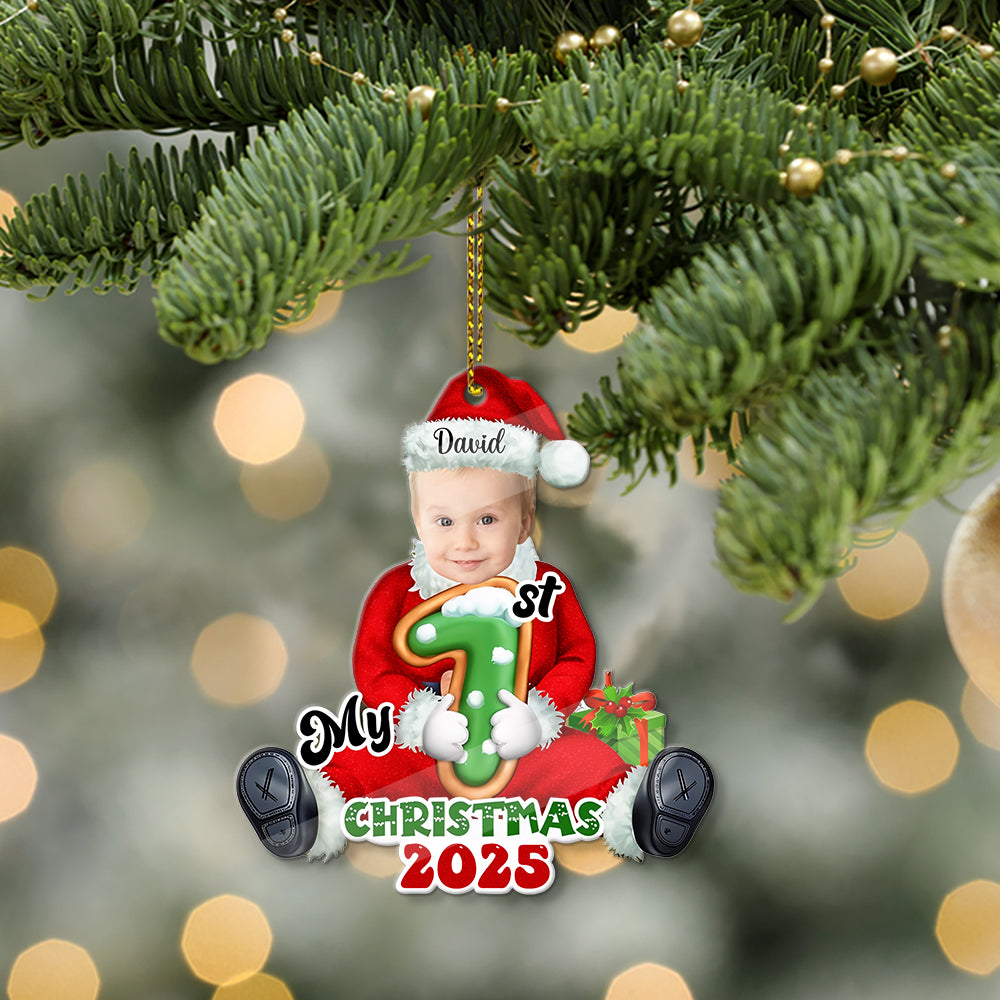 Baby's First Christmas - Personalized Custom Acrylic Ornament