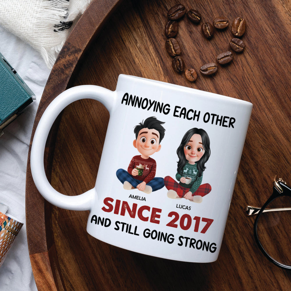 Forever By Your Side Mug - Personalized Custom Mug