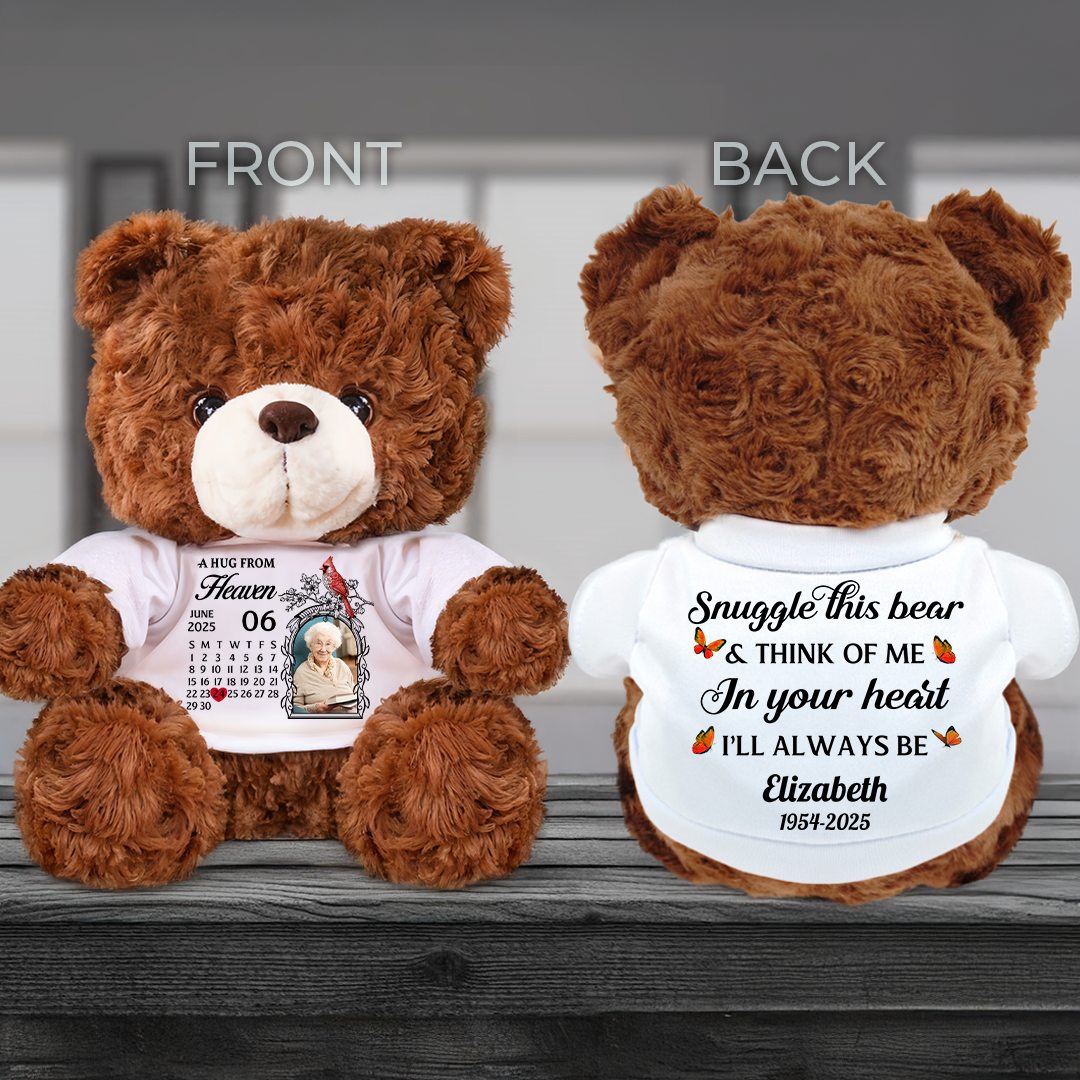 I Have You In My Heart - Memorial Personalized Custom Teddy Bear Plush