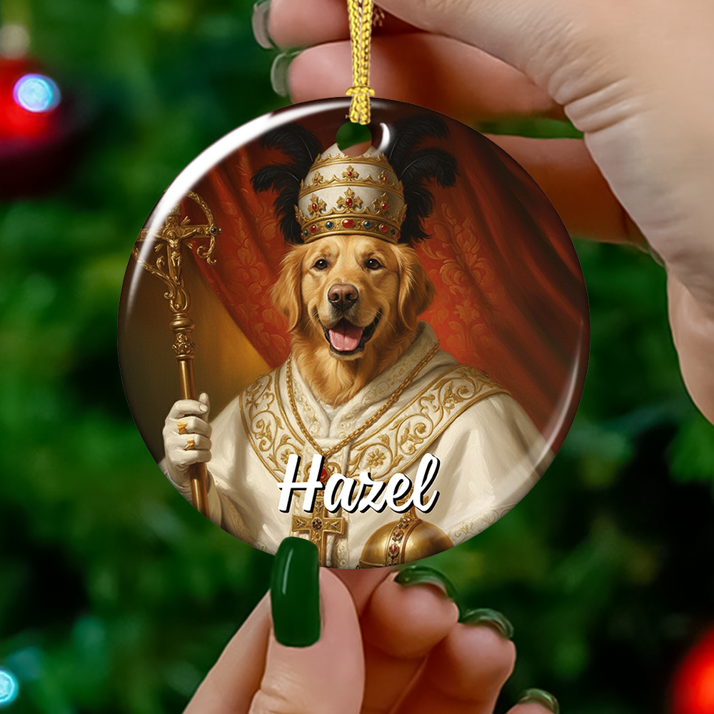 Royal Pet Lover - Ceramic Ornament Christmas Gift