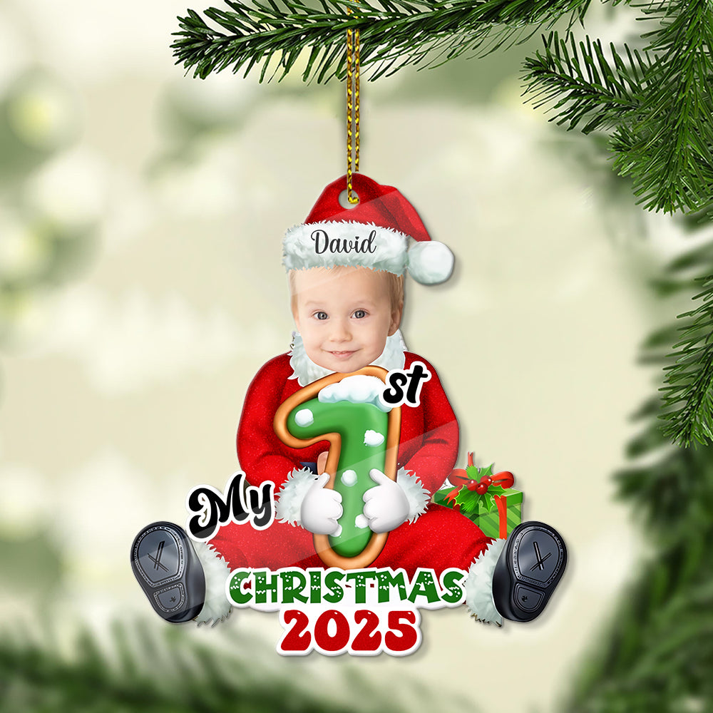 Baby's First Christmas - Personalized Custom Acrylic Ornament