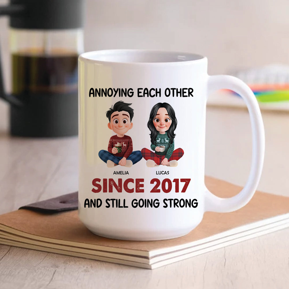 Forever By Your Side Mug - Personalized Custom Mug