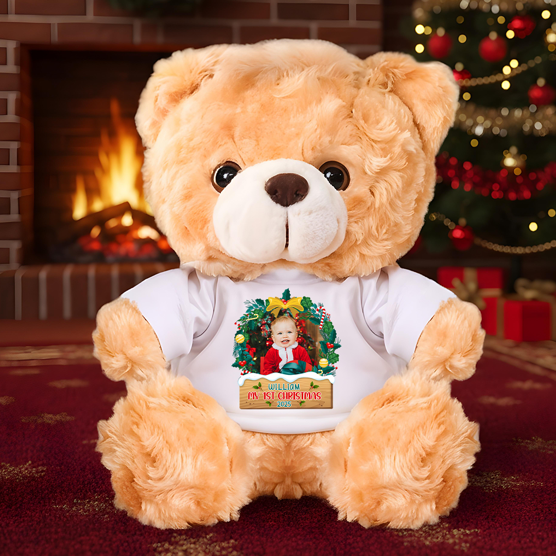 My Christmas - Personalized Custom Teddy Bear Plush