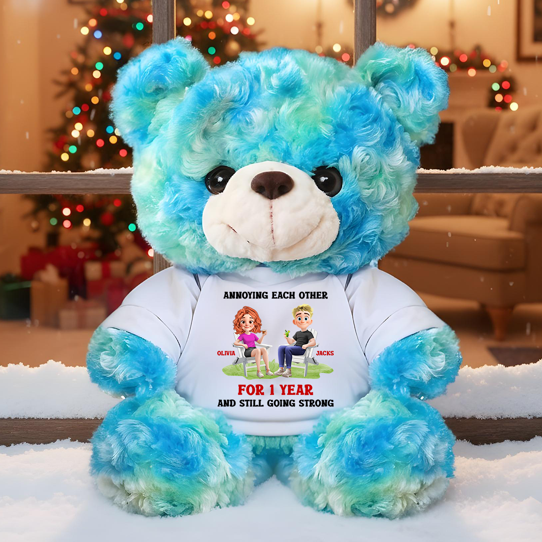 Annoying For Years Couple - Personalized Custom Teddy Bear Plush