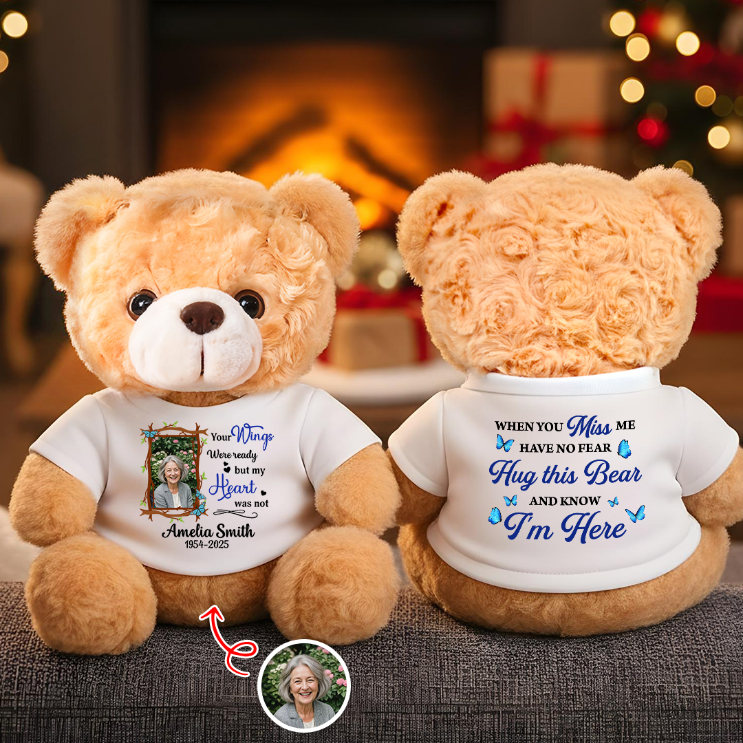 My Favorite Hello - Personalized Memorial Custom Teddy Bear Plush