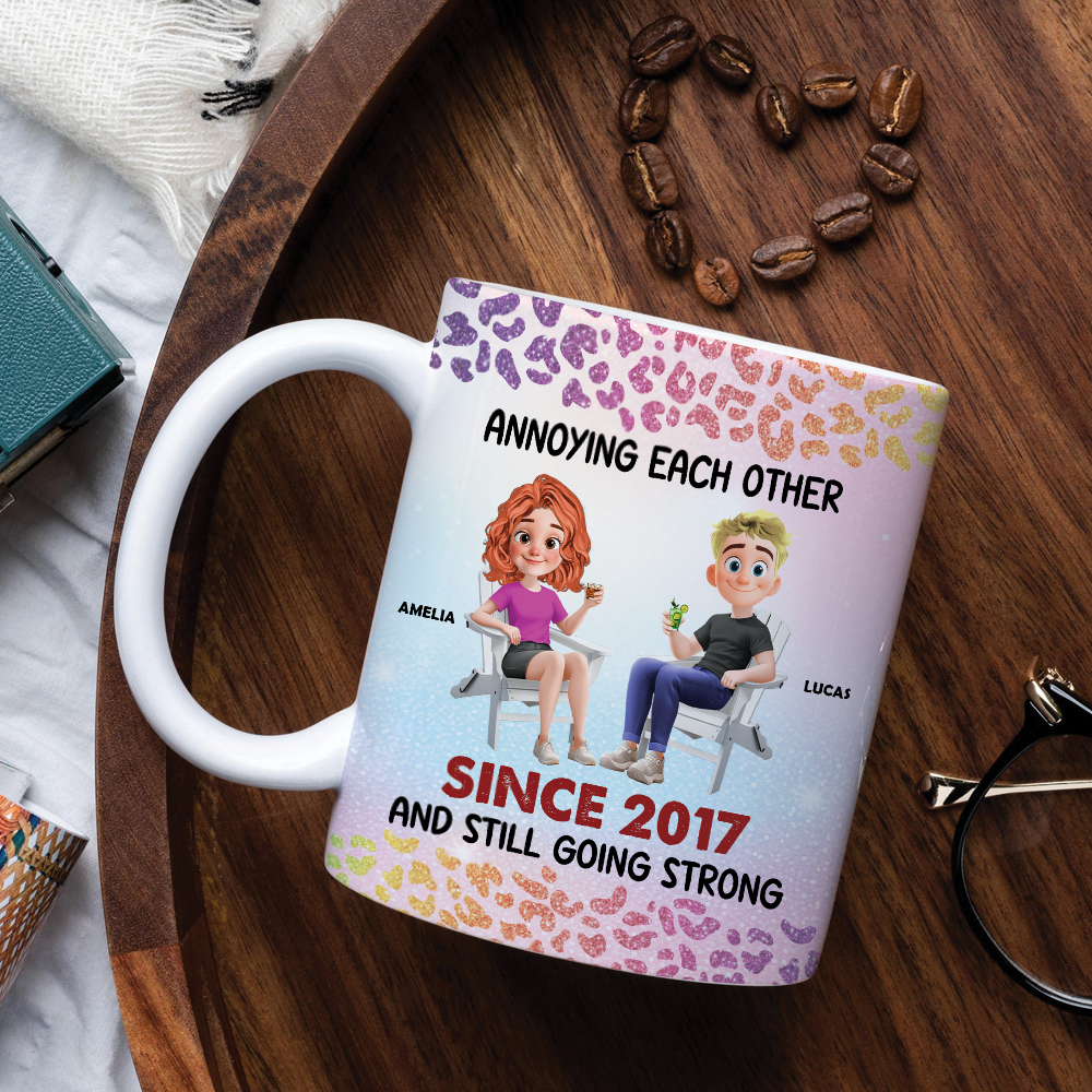 Couple Since Funny Mug - Personalized Custom Mug