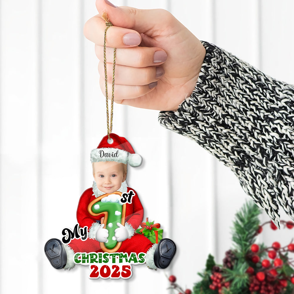 Baby's First Christmas - Personalized Custom Acrylic Ornament