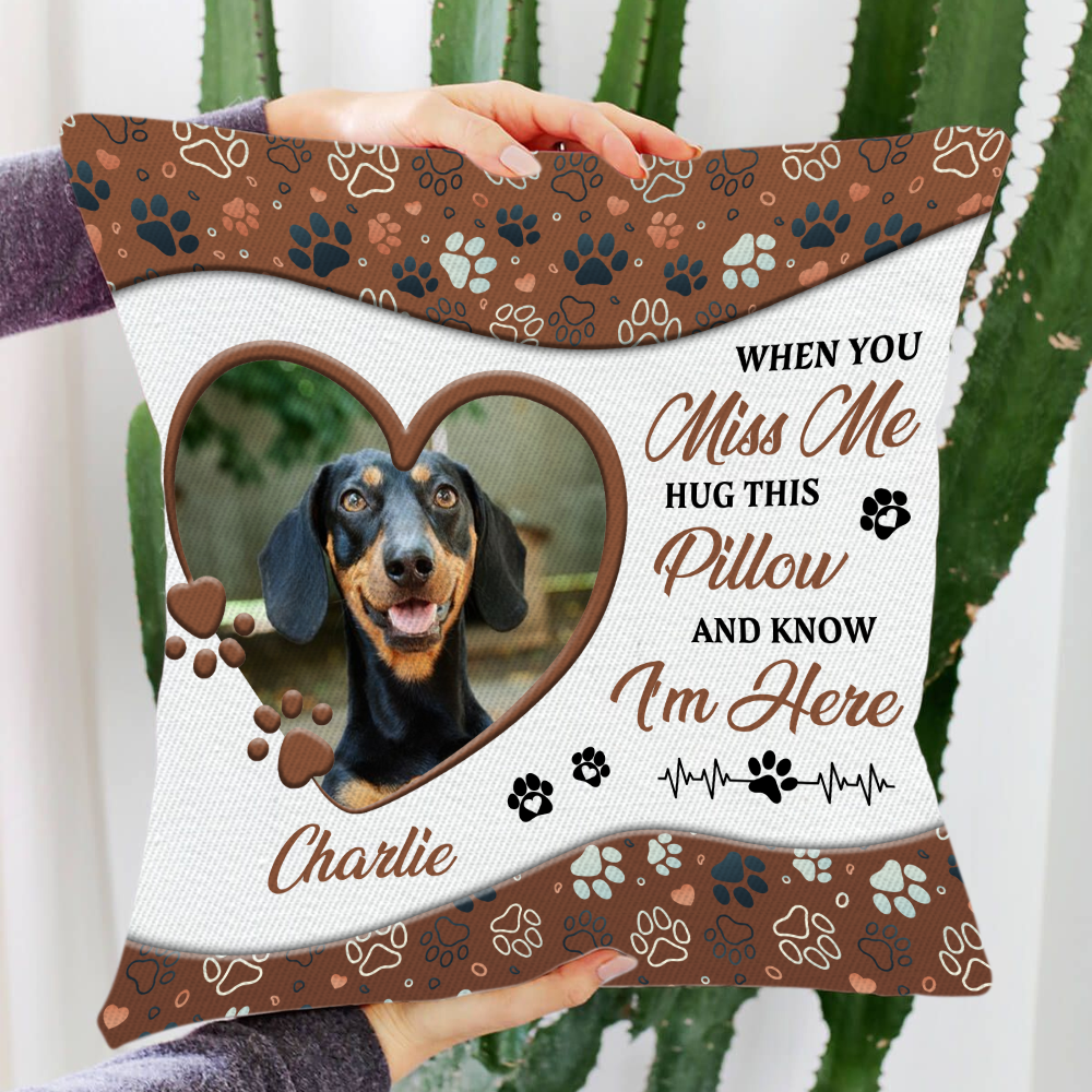 Memorial Custom Pet Lovers Pillow - Gift For Family Members