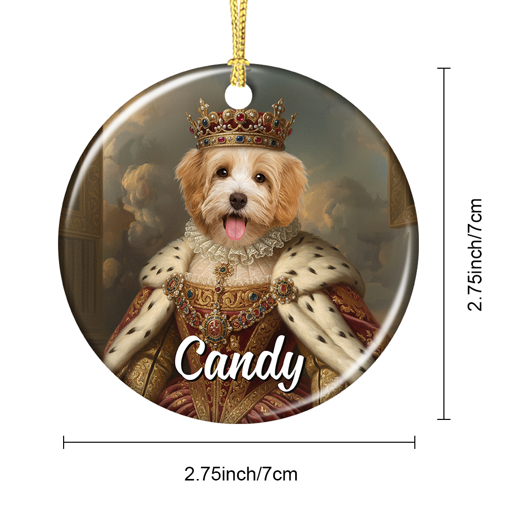 Royal Pet Lover - Ceramic Ornament Christmas Gift