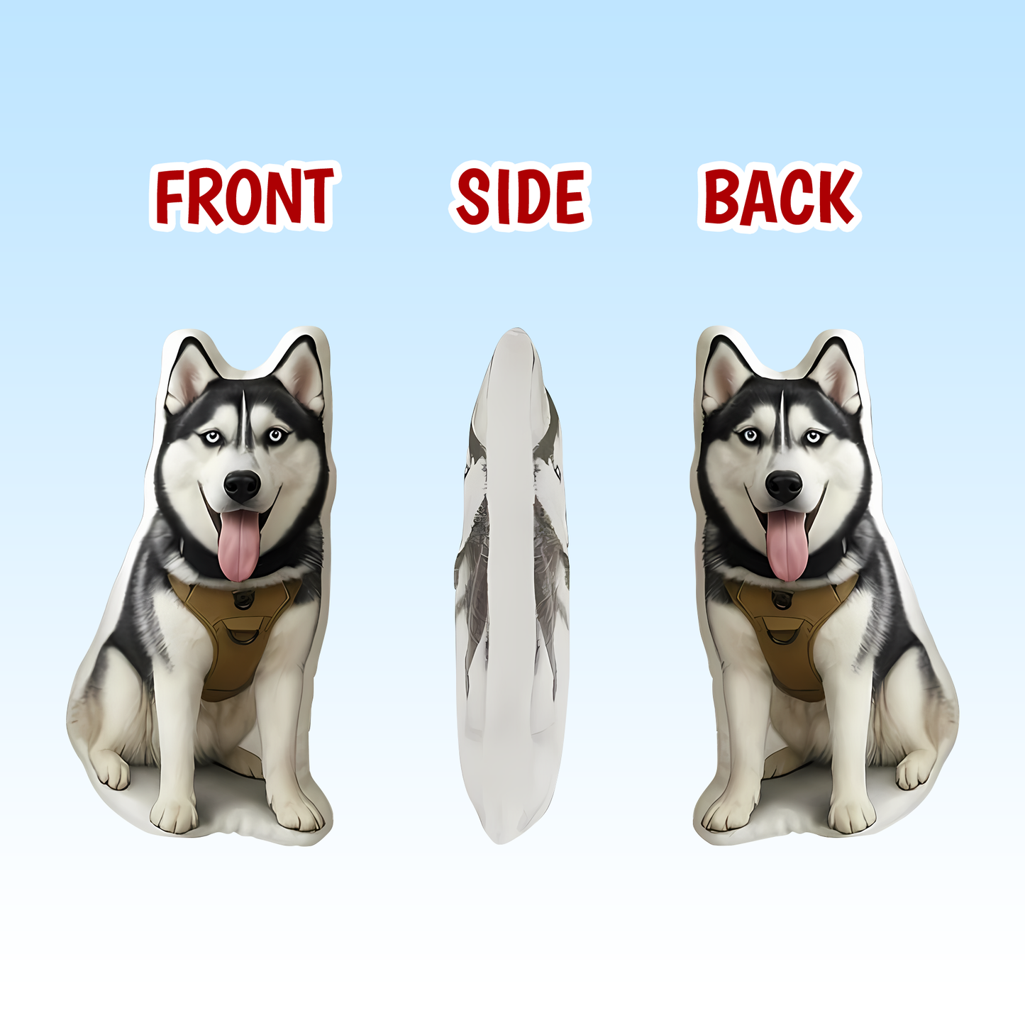 Dog & Cat Personalized Custom Shaped Pillow - Gift For Pet Owners, Pet Lovers