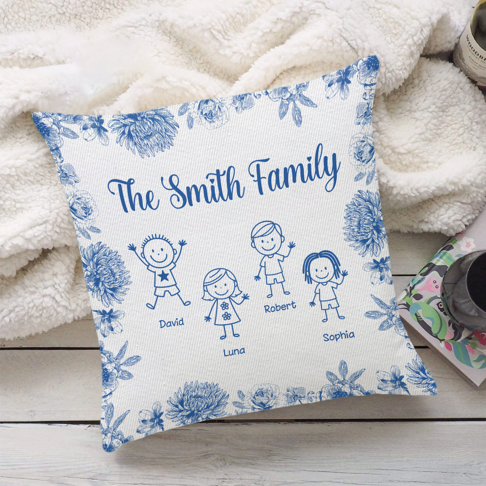 Our Family Funny Style - Personalized Pillow (Insert Included)