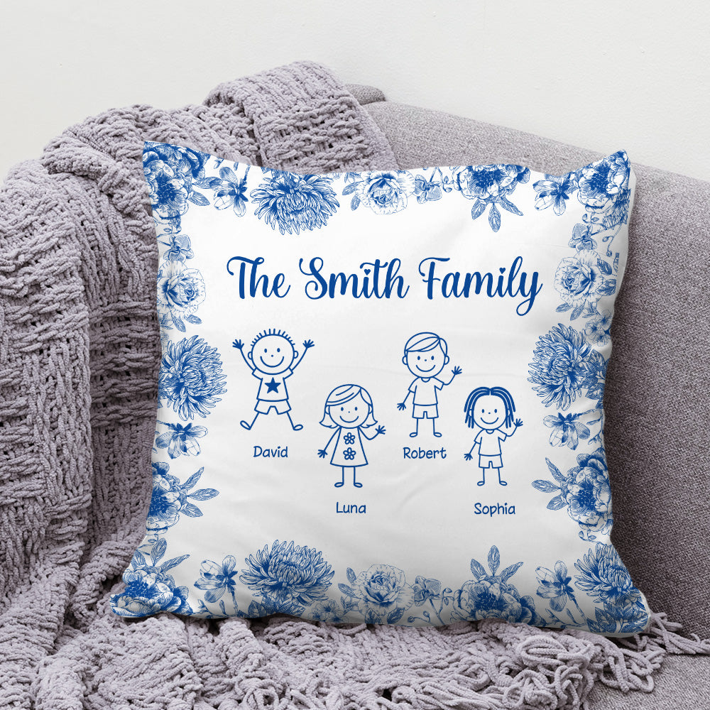 Our Family Funny Style - Personalized Pillow (Insert Included)