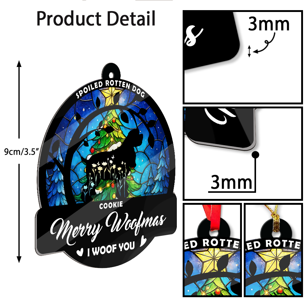 2025 Christmas - Personalized Custom Acrylic Ornament