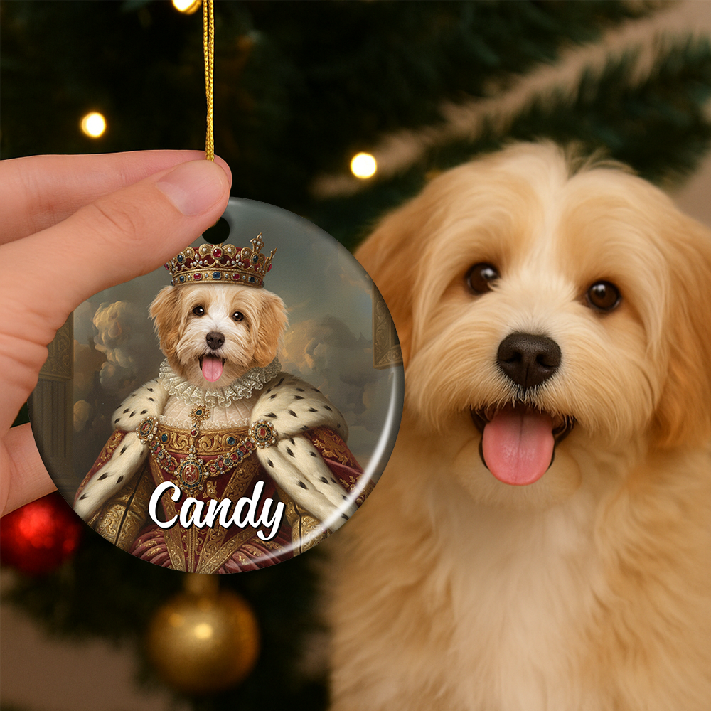 Royal Pet Lover - Ceramic Ornament Christmas Gift