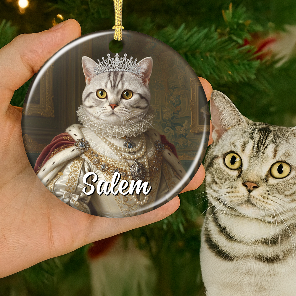 Royal Pet Lover - Ceramic Ornament Christmas Gift