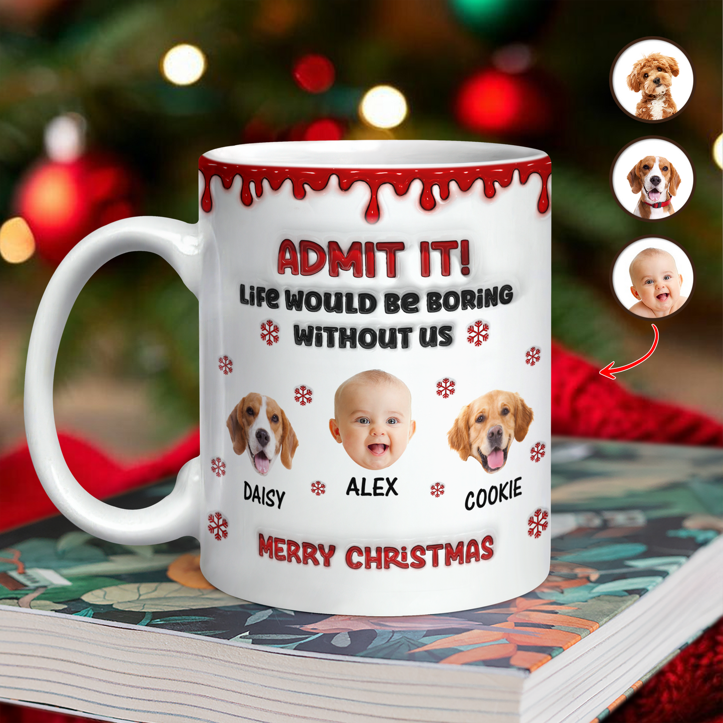 Admit It! - Personalized Custom 3D Inflated Effect Mug