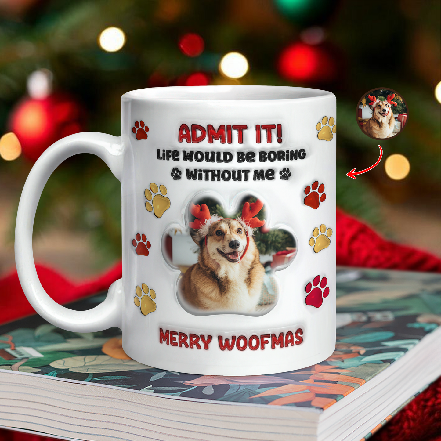 Life Would Be Boring Mug - Personalized Custom 3D Inflated Effect Mug