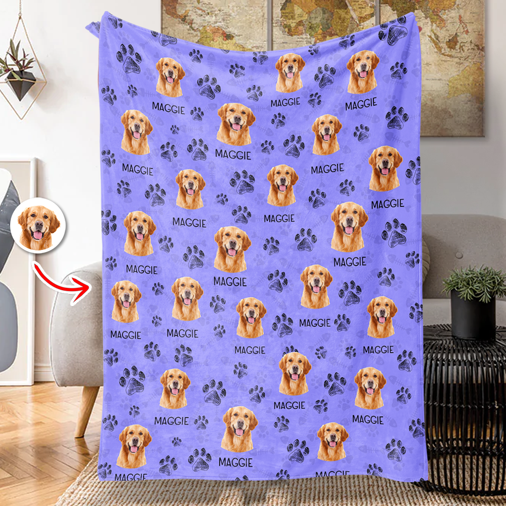 Funny Pet Blanket - Personalized Custom Blanket