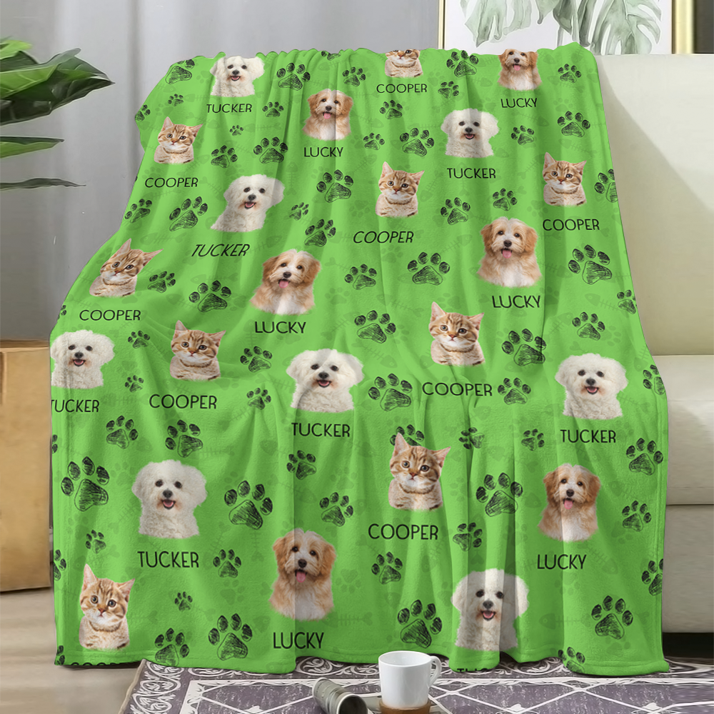 Funny Pet Blanket - Personalized Custom Blanket