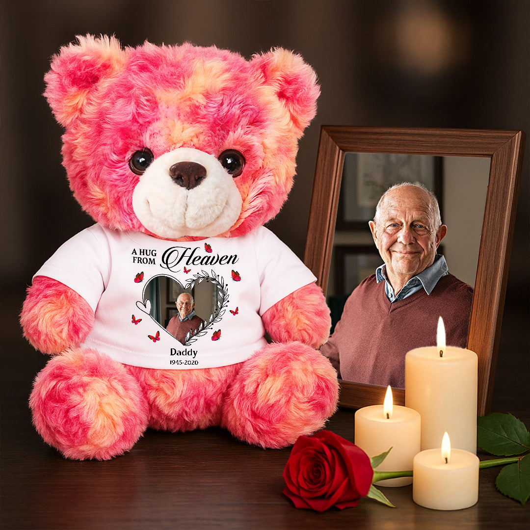 When You Feeling Blue - Memorial Personalized Custom Teddy Bear Plush