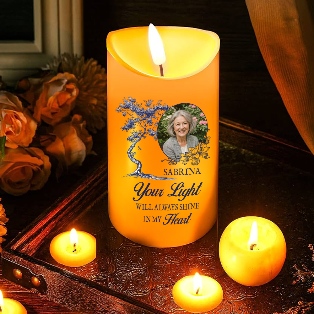 Your Light Will Always Shine Style - Personalized Custom LED Candle