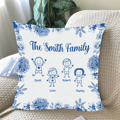 Our Family Funny Style - Personalized Pillow (Insert Included)