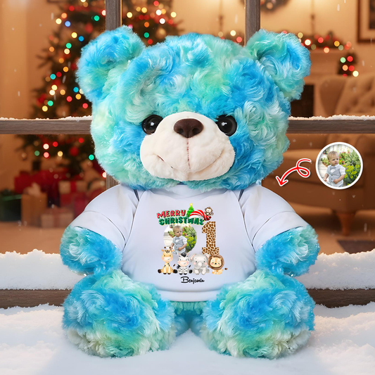 Christmas Gift Family - Personalized Custom Teddy Bear Plush