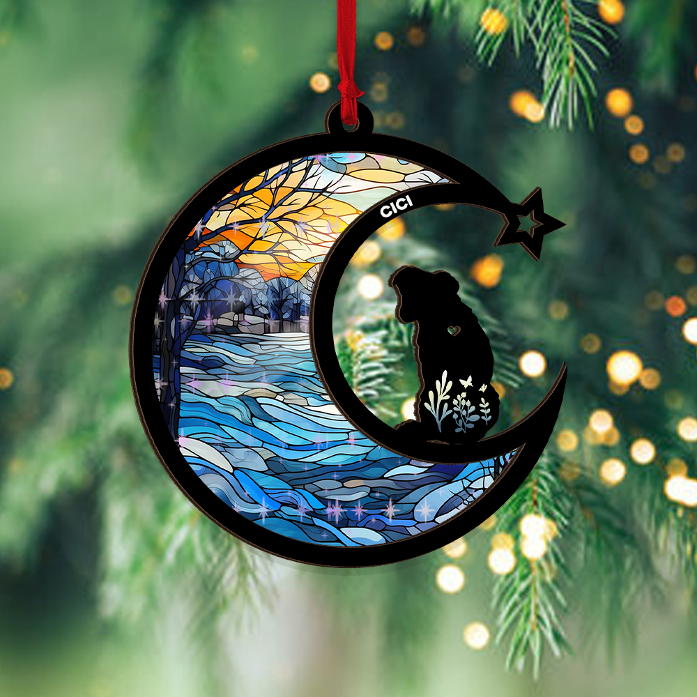 Merry Woofmas - Custom Shape Hologram Ornament