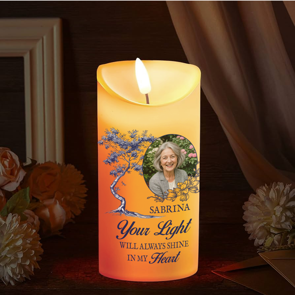 Your Light Will Always Shine Style - Personalized Custom LED Candle