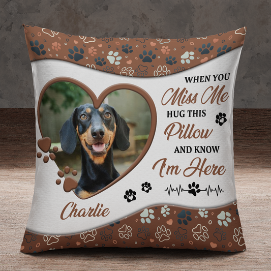Memorial Custom Pet Lovers Pillow - Gift For Family Members
