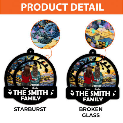 Our Family This Xmas - Custom Shape Hologram Ornament