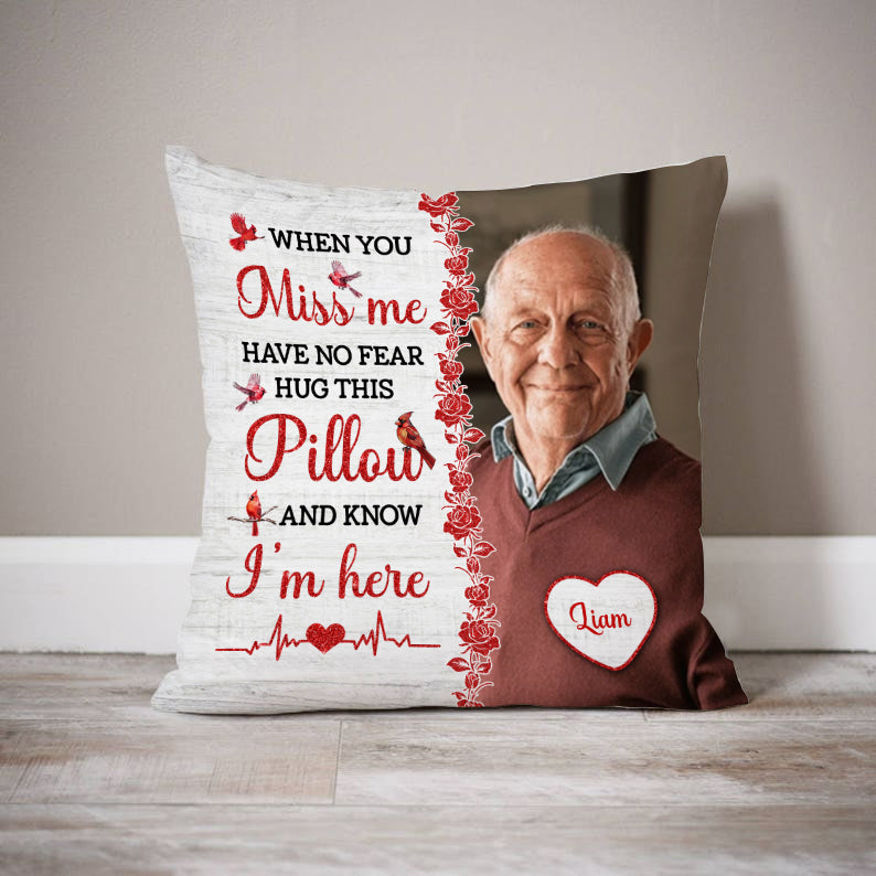Memorial Personalized Custom Pillow - Sympathy Gift For Family Members