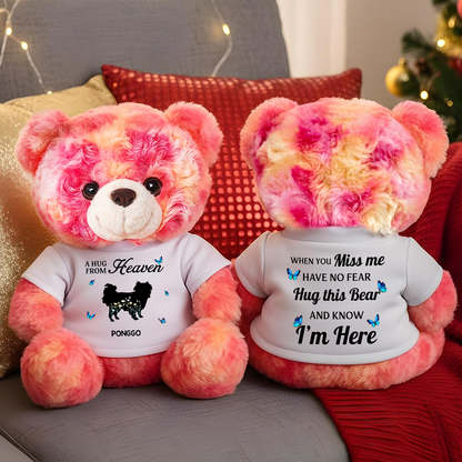 Dog Loss - Personalized Memorial Custom Teddy Bear Plush