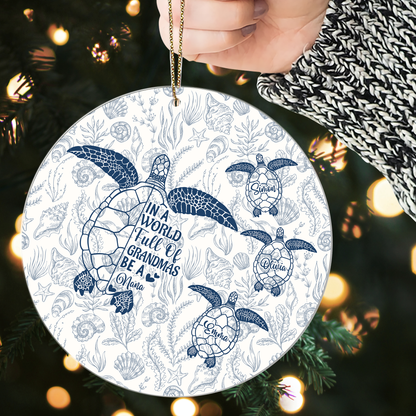 Be A Nana - Ceramic Ornament Christmas Gift