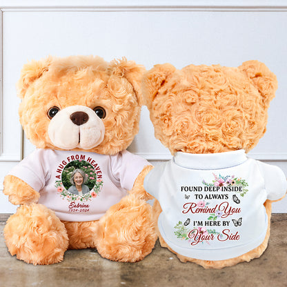Always Remind You I'm Here - Memorial Personalized Custom Teddy Bear Plush
