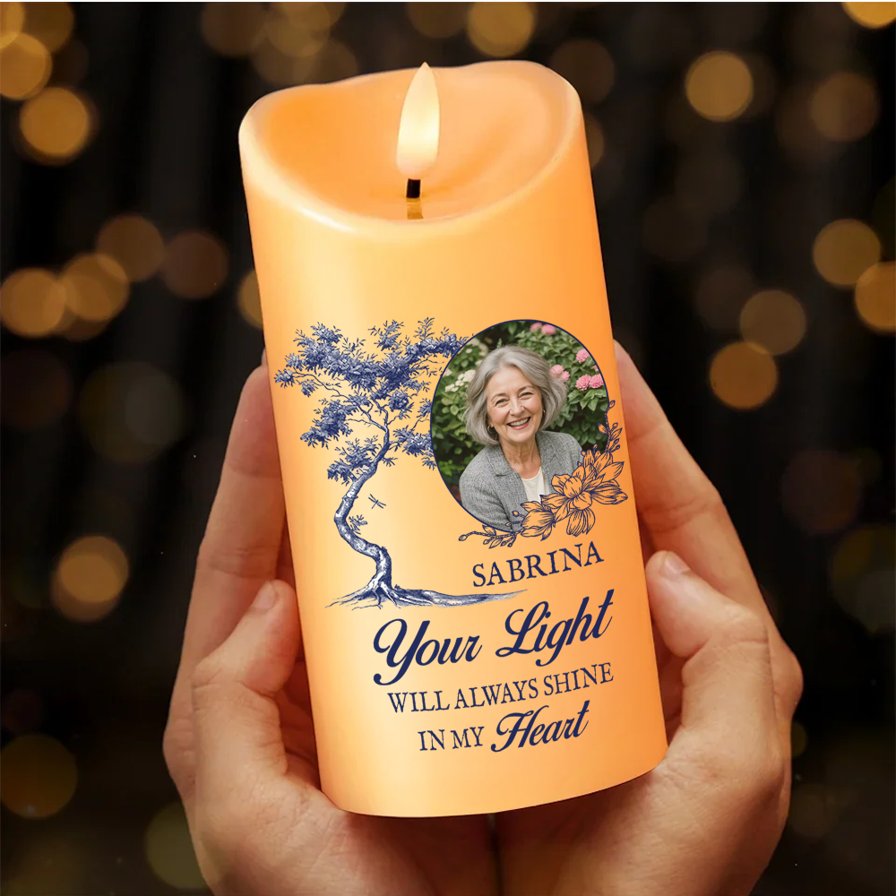 Your Light Will Always Shine Style - Personalized Custom LED Candle
