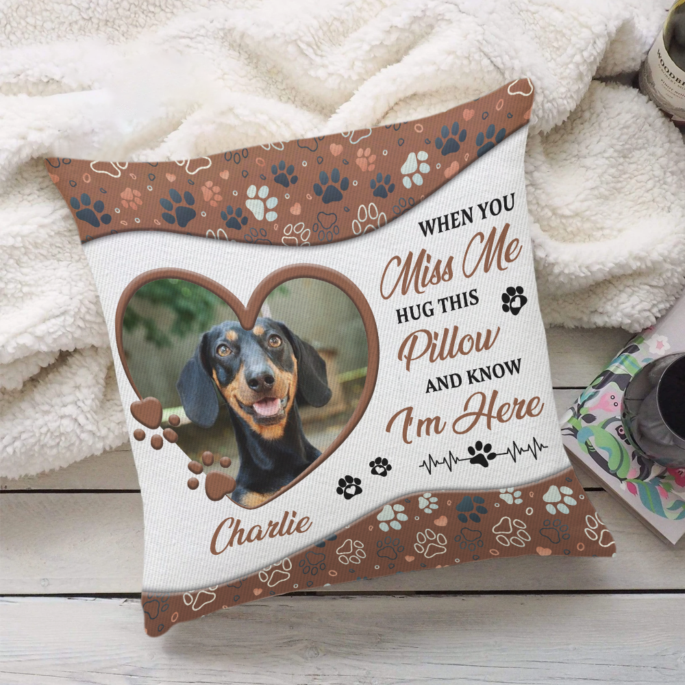 Memorial Custom Pet Lovers Pillow - Gift For Family Members