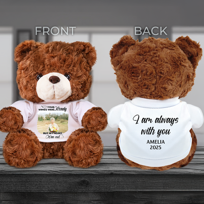 My Favorite Hello - Memorial Personalized Custom Teddy Bear Plush
