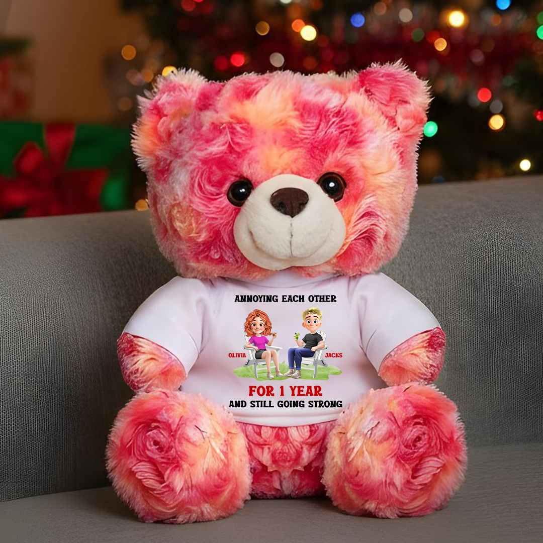 Annoying For Years Couple - Personalized Custom Teddy Bear Plush