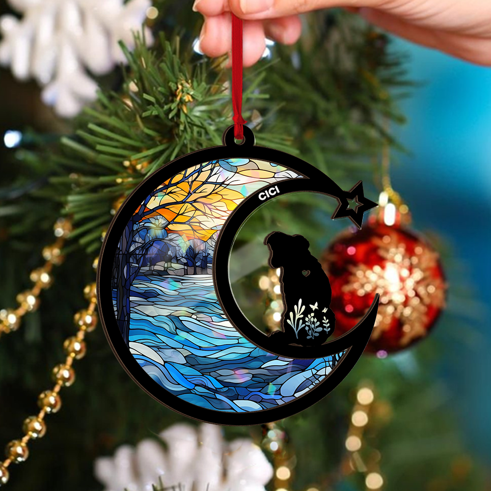 Merry Woofmas - Custom Shape Hologram Ornament