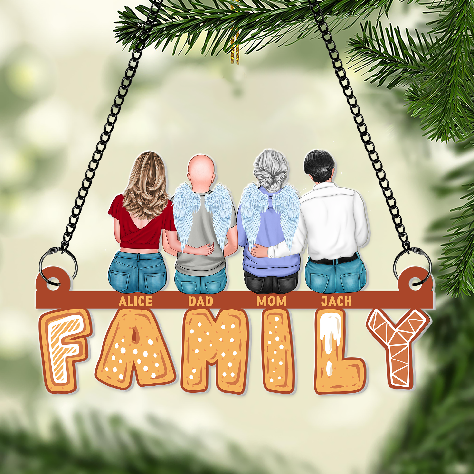 Christmas Cookies - Personalized Custom Acrylic Ornament