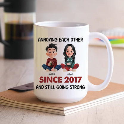 Forever By Your Side Mug - Personalized Custom Mug