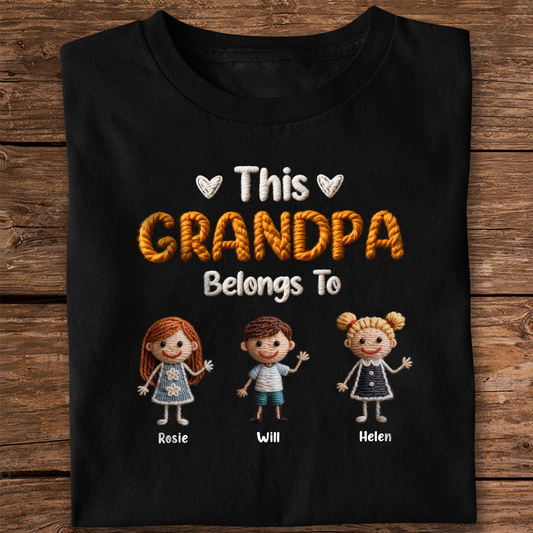 Grandma T-shirt For Christmas - Gift For Him, For Her - Personalized T Shirt