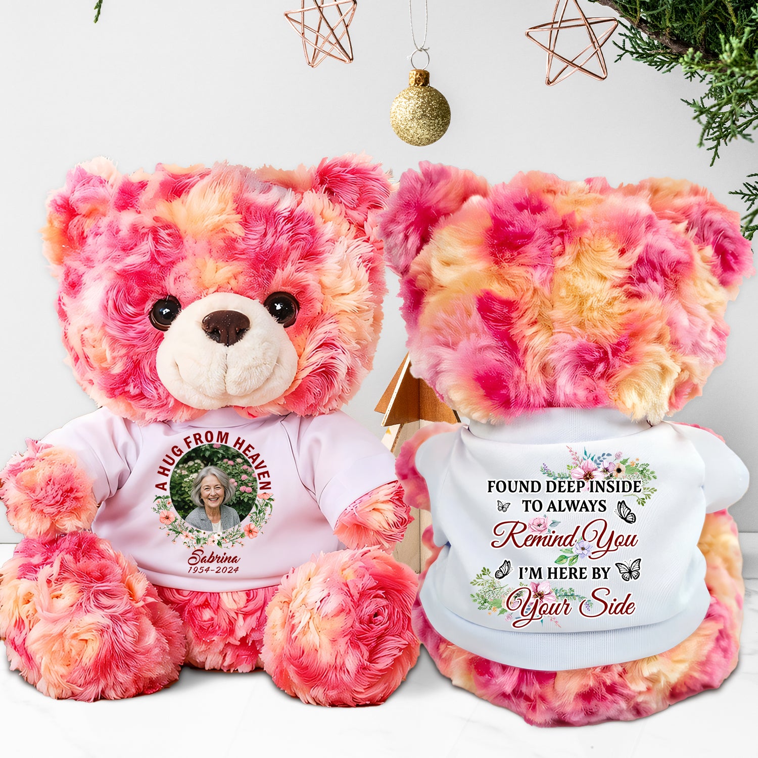 Always Remind You I'm Here - Memorial Personalized Custom Teddy Bear Plush